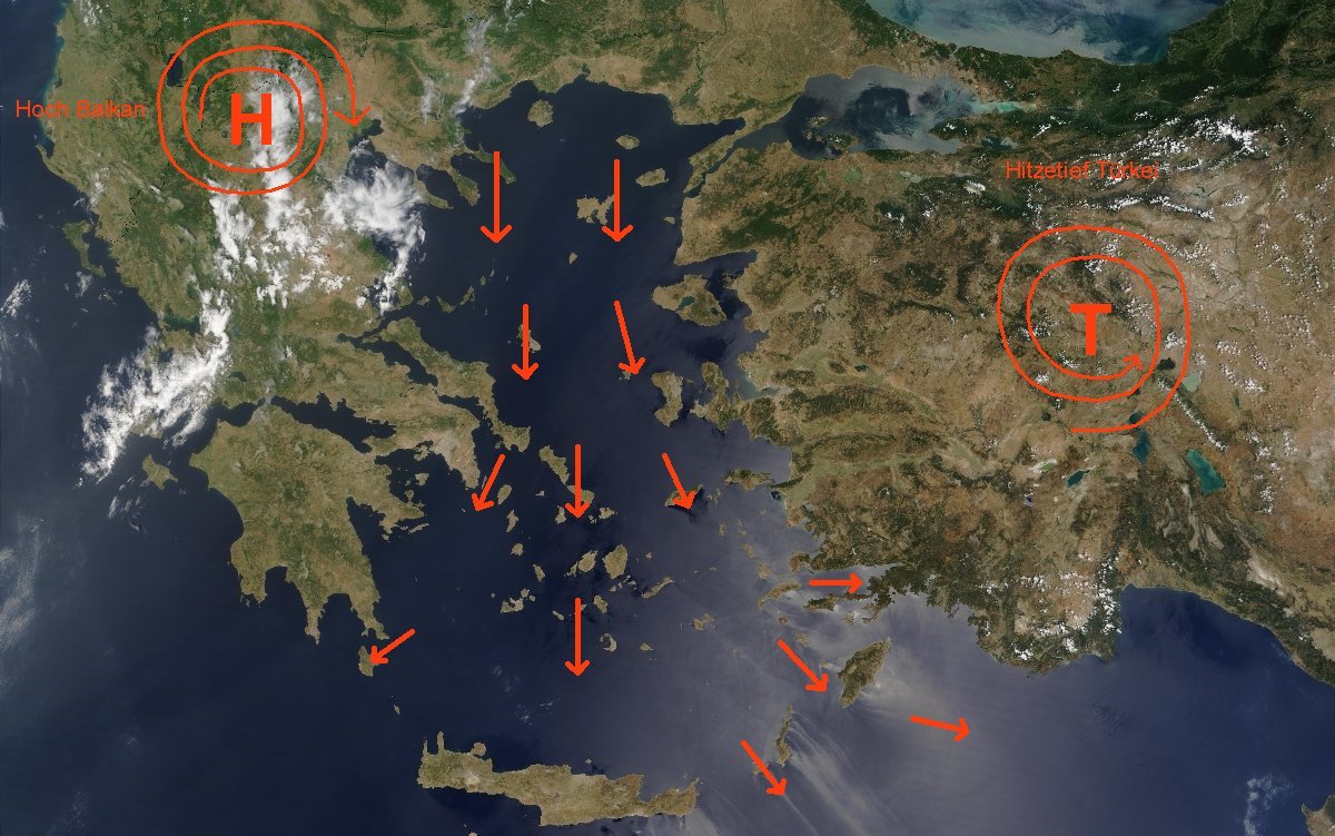 Metsemi Wind Verlauf Griechenland